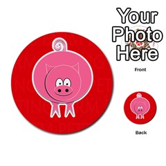 farm memory - Multi-purpose Cards (Round)