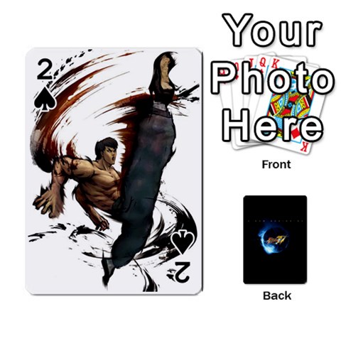 Ssf4 Cards Set By Rubin Front - Spade2