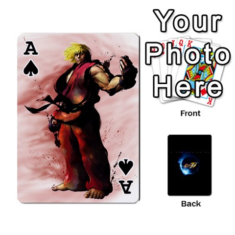 Ace Ssf4 Cards Set By Rubin Front - SpadeA