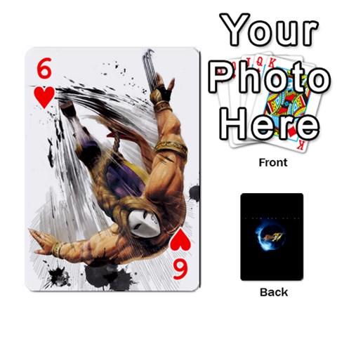 Ssf4 Cards Set By Rubin Front - Heart6