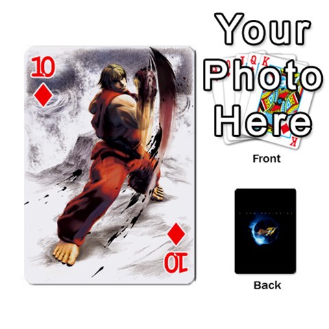 Ssf4 Cards Set By Rubin Front - Diamond10