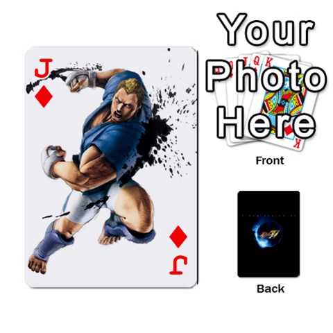 Jack Ssf4 Cards Set By Rubin Front - DiamondJ