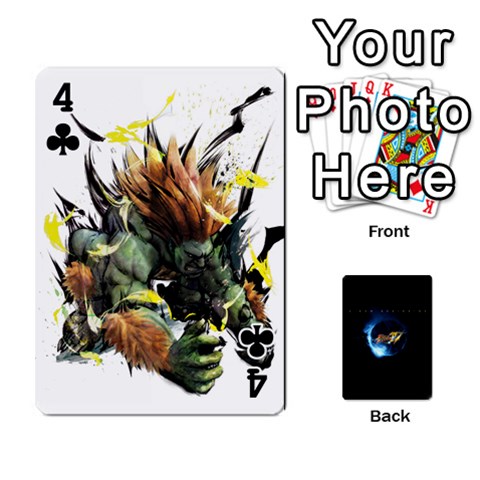 Ssf4 Cards Set By Rubin Front - Club4