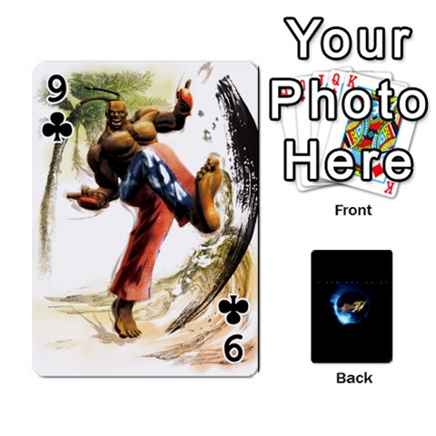 Ssf4 Cards Set By Rubin Front - Club9