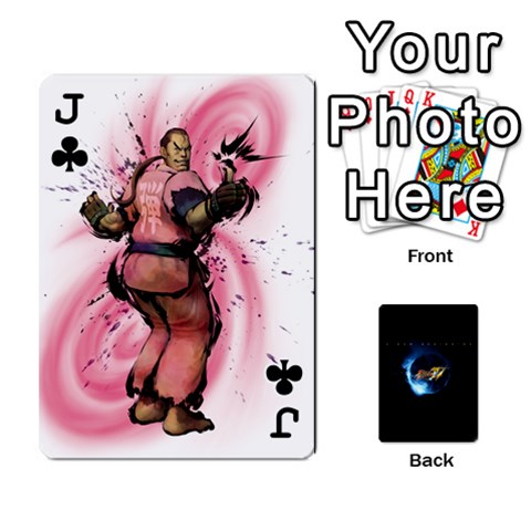 Jack Ssf4 Cards Set By Rubin Front - ClubJ