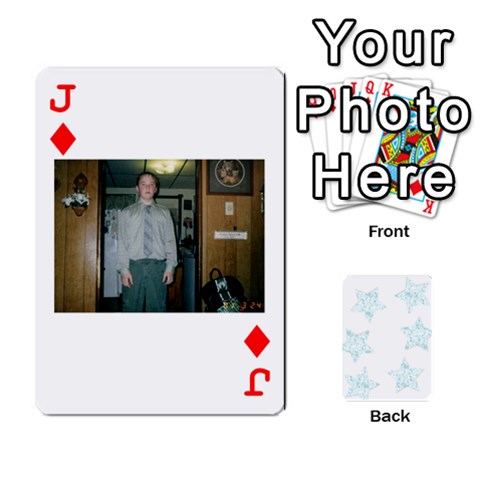 Jack 54  Photo Cards By Bonnie Peloquin Front - DiamondJ