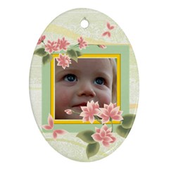 flower kids - Ornament (Oval)