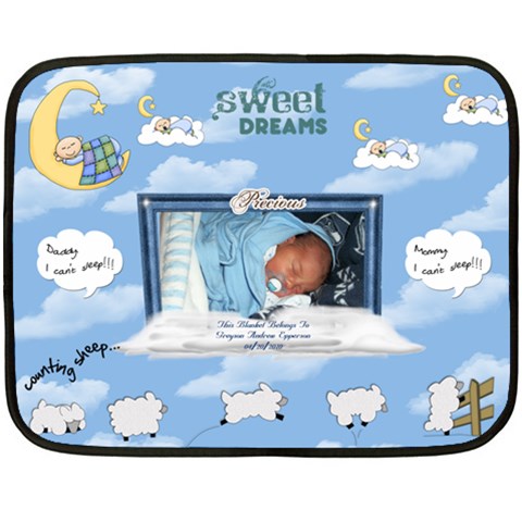 Greyson By Cassie 35 x27  Blanket