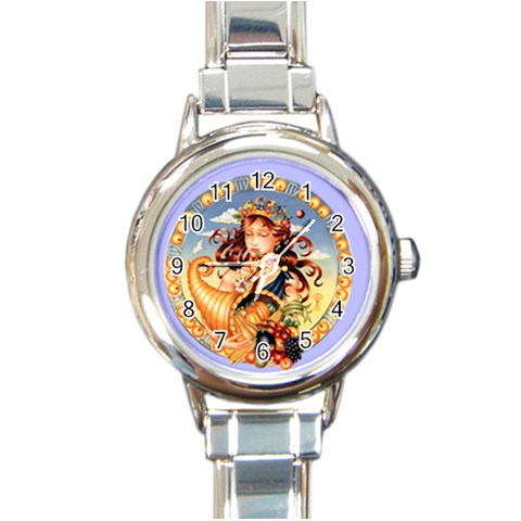 Virgo Zodiac Italian Charm Watch By Enkay Front