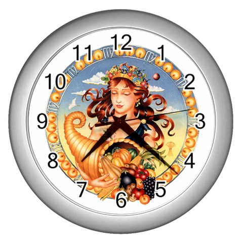 Virgo Zodiac Wallclock By Enkay Front