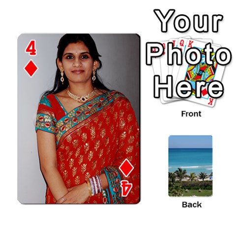 Playing Card 2 By Saurabh Front - Diamond4