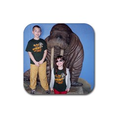 Indy Zoo - Rubber Coaster (Square)
