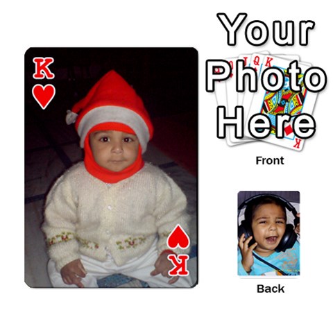 King Lakshya Cards1 By Anshu Front - HeartK