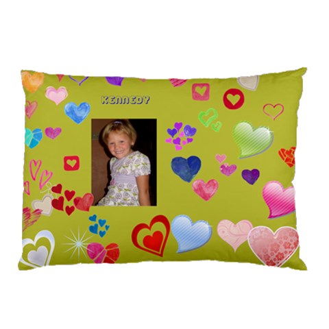 Kennedy  By Jennifer Yowell 26.62 x18.9  Pillow Case