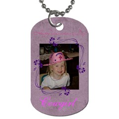 Dog Tag (Two Sides)