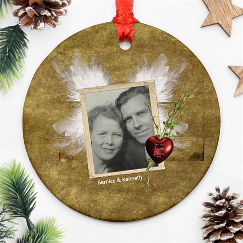 Memory Ornament By Anna Marie Front