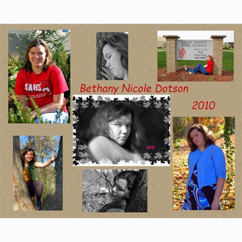 Collage For Bethany1 By Kandance Dotson 10 x8  Print - 1