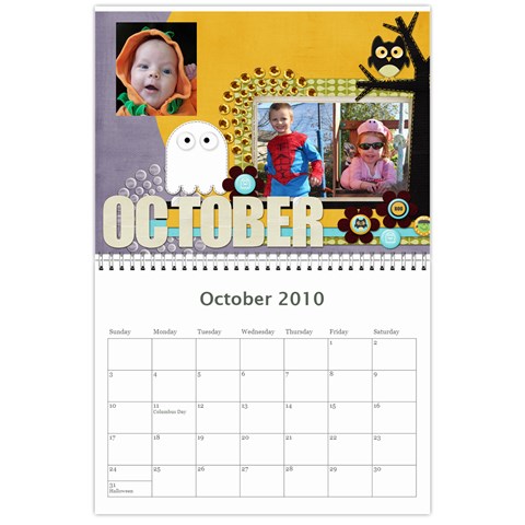 2010 Calendar By Brandy Oct 2010