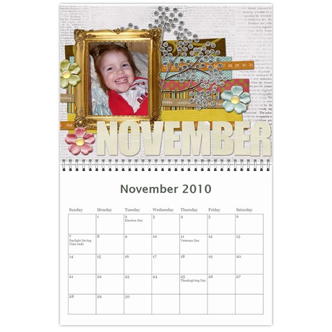 2010 Calendar By Brandy Nov 2010