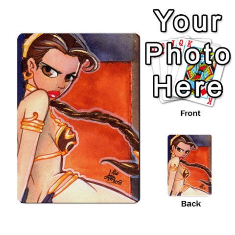 Princessleia Sketch Card Print By Thatmainchick Front 14