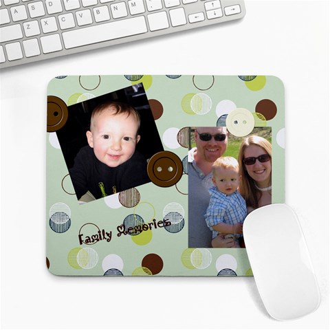 Family Mouse Pad By Michelle Front