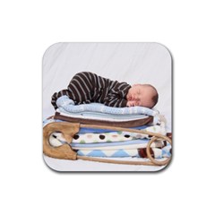 Baby Eli Coaster - Rubber Coaster (Square)