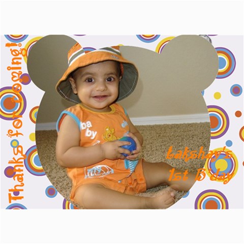 Laksh By Shilpy Rastogi 7 x5  Photo Card - 9