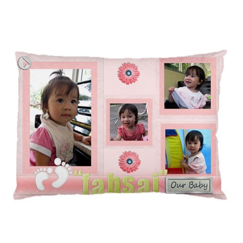 Pillow2 By Bee 26.62 x18.9  Pillow Case