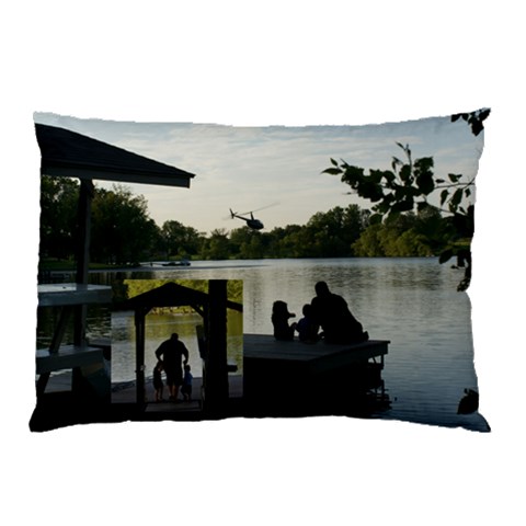 On The Dock Pillow By Jody Miller 26.62 x18.9  Pillow Case