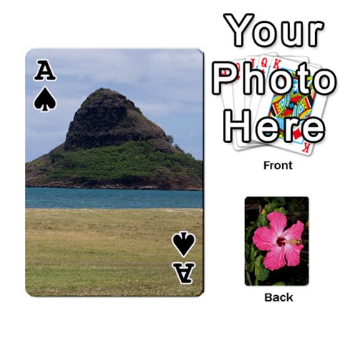 Ace Hawaii Cards By Terri Front - SpadeA