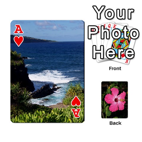 Ace Hawaii Cards By Terri Front - HeartA