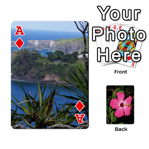 Ace Hawaii Cards By Terri Front - DiamondA