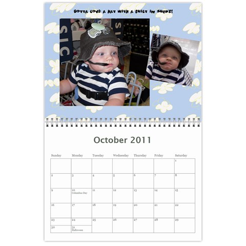 Andy Calendar By Angie Oct 2011