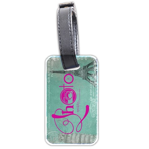 Europe Luggage Tag By Cindy Welch Front