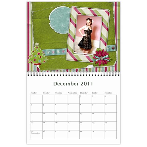 2011 Calendar Kit By Kristina Narz Dec 2011