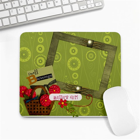 Mama s Girl Mousepad By Happylemon Front