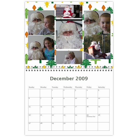 Calendar By Lydia Henning Dec 2009