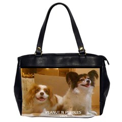 Peanut n Pebbles Bag - Oversize Office Handbag (2 Sides)