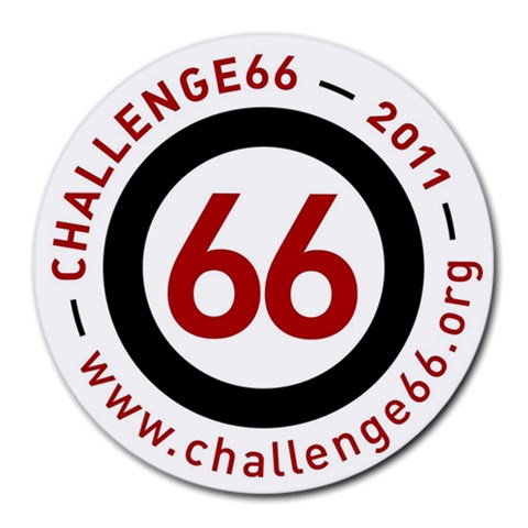 Challenge66 Mousemat By Catvinnat Front