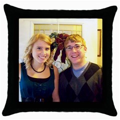 Pillow - Throw Pillow Case (Black)