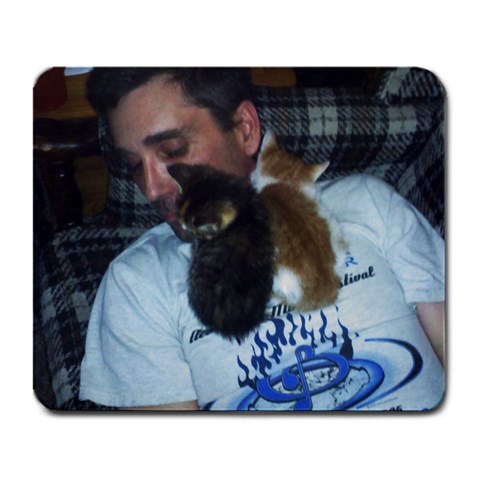 Boyfriend And Kittens By Amy E  Brodock Front