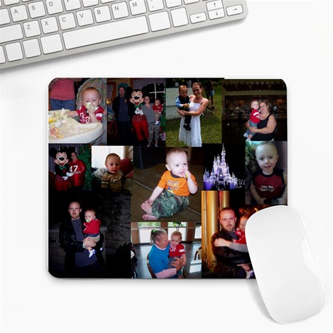 My Family By Lisa Goodnough 9.25 x7.75  Mousepad - 1