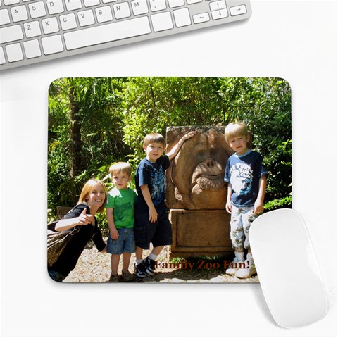 Zoo Pad By Flo 9.25 x7.75  Mousepad - 1