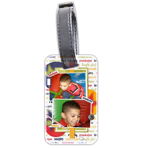 Luggage Tag By Sheila Irish Front