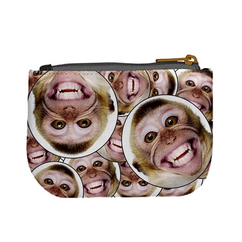 Monkey Smile2 Coin Purse  By Debra Macv Back