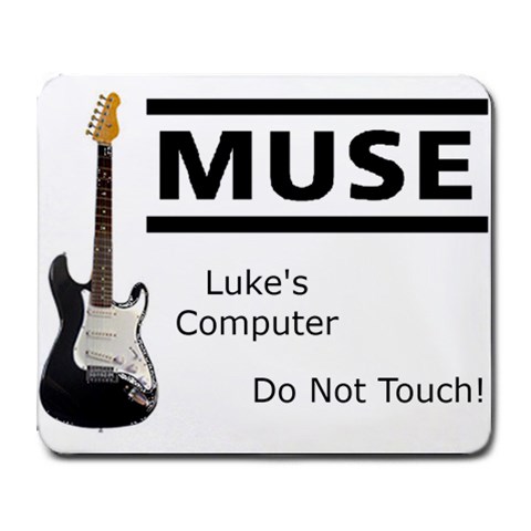 Lukes Mouse Mat By Lh 9.25 x7.75  Mousepad - 1