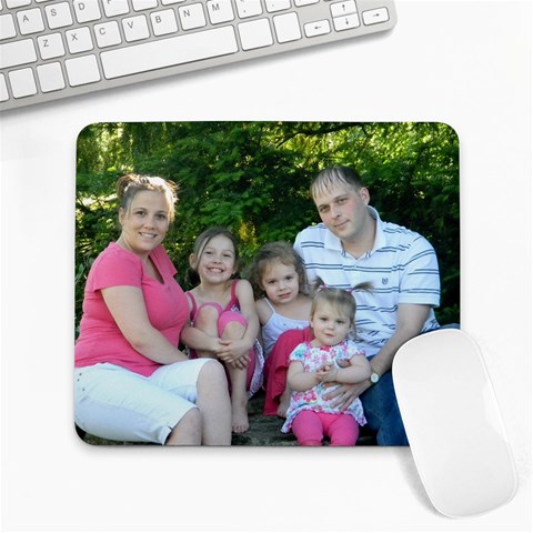 My Family By Stacey Hard 9.25 x7.75  Mousepad - 1