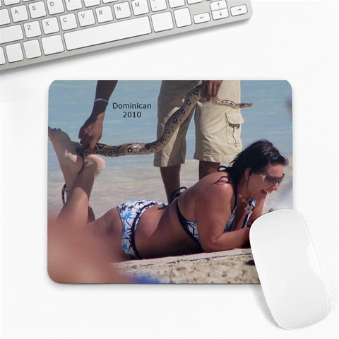 Boo Mousepad By Susan Brown Front