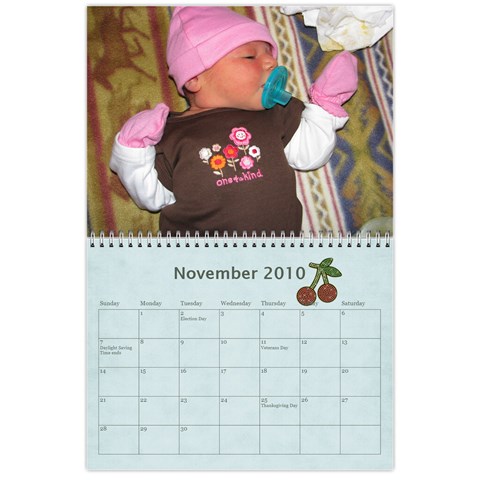 Sydnie Calender By Diana Davis Nov 2010