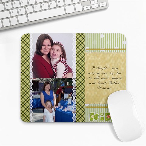 Mother/daughter By Jaime Huff 9.25 x7.75  Mousepad - 1